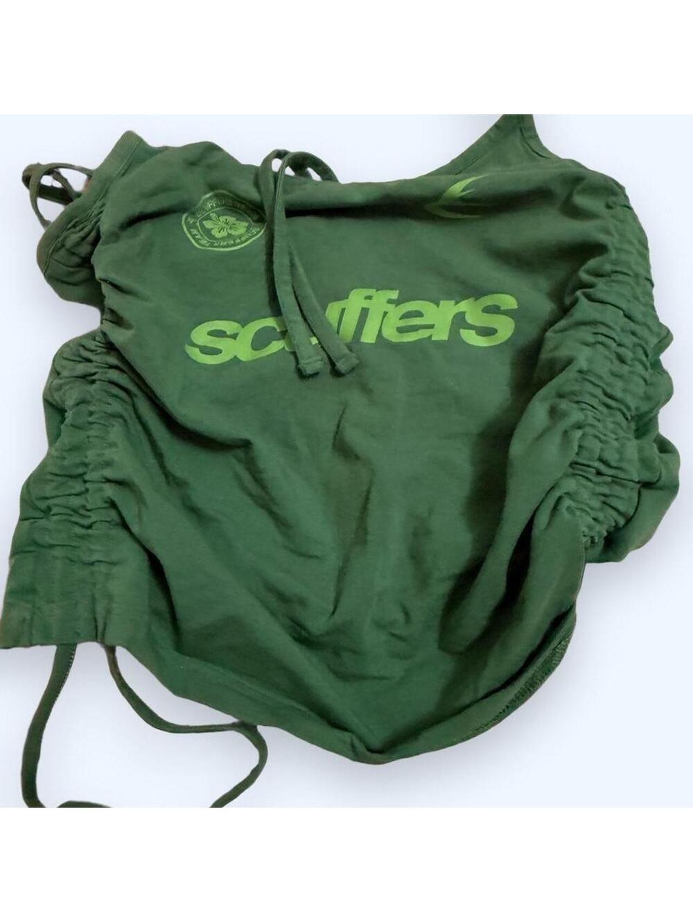Scuffers Women's Green Vests-tanks-cami